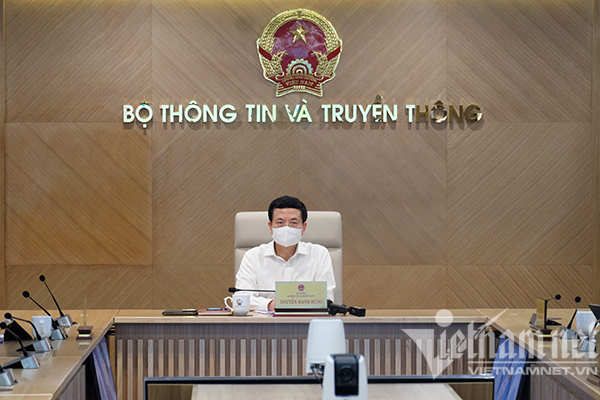 Phát biểu của Bộ trưởng Nguyễn Mạnh Hùng tại Lễ Công bố gói hỗ trợ của các doanh nghiệp viễn thông chung tay cùng Nhân dân vượt qua đại dịch Covid-19