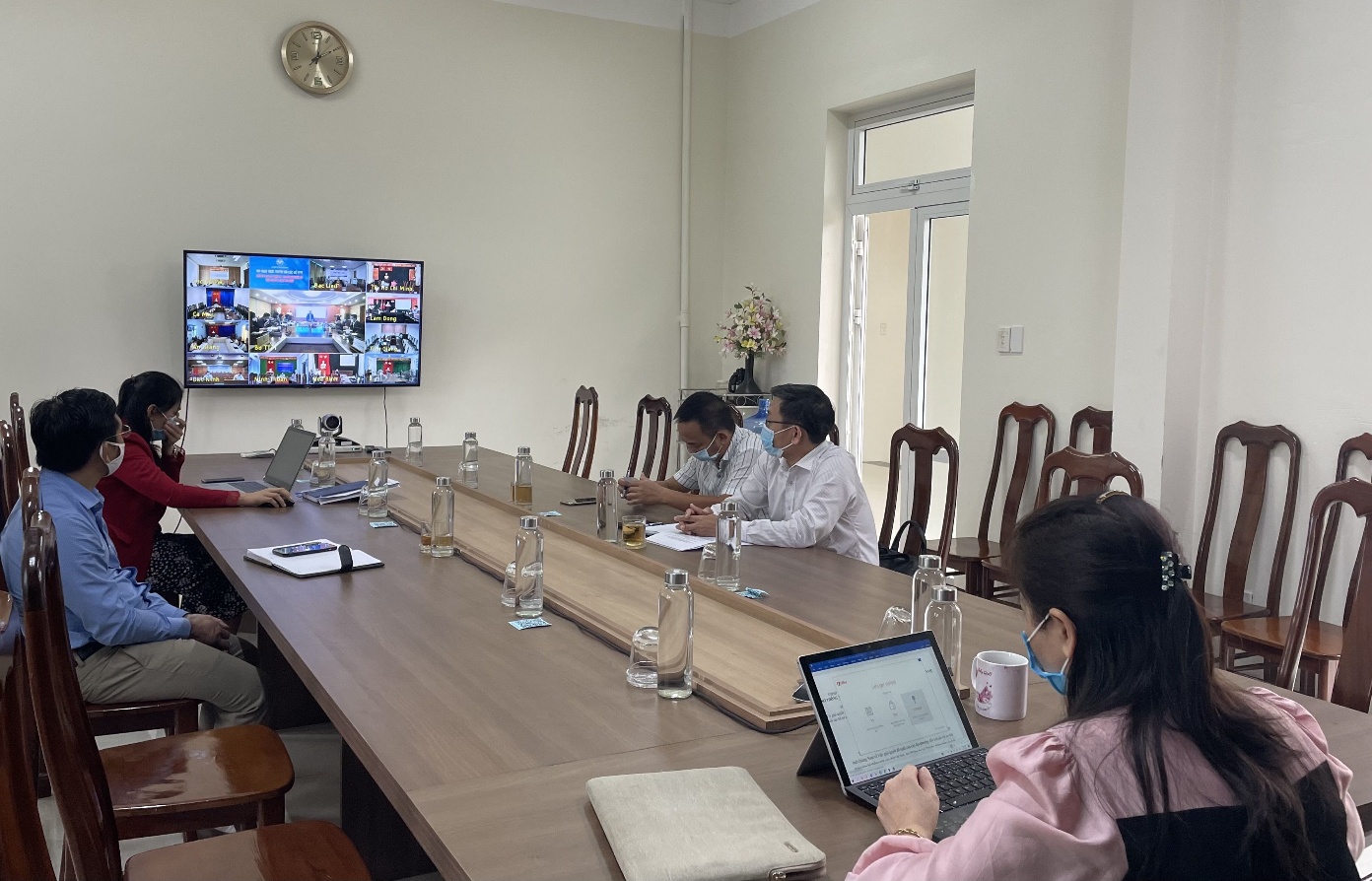 Hội nghị trực tuyến về: "Cung cấp thông tin, trao đổi kinh nghiệm tốt trong công tác quản lý nhà nước về Bưu chính"